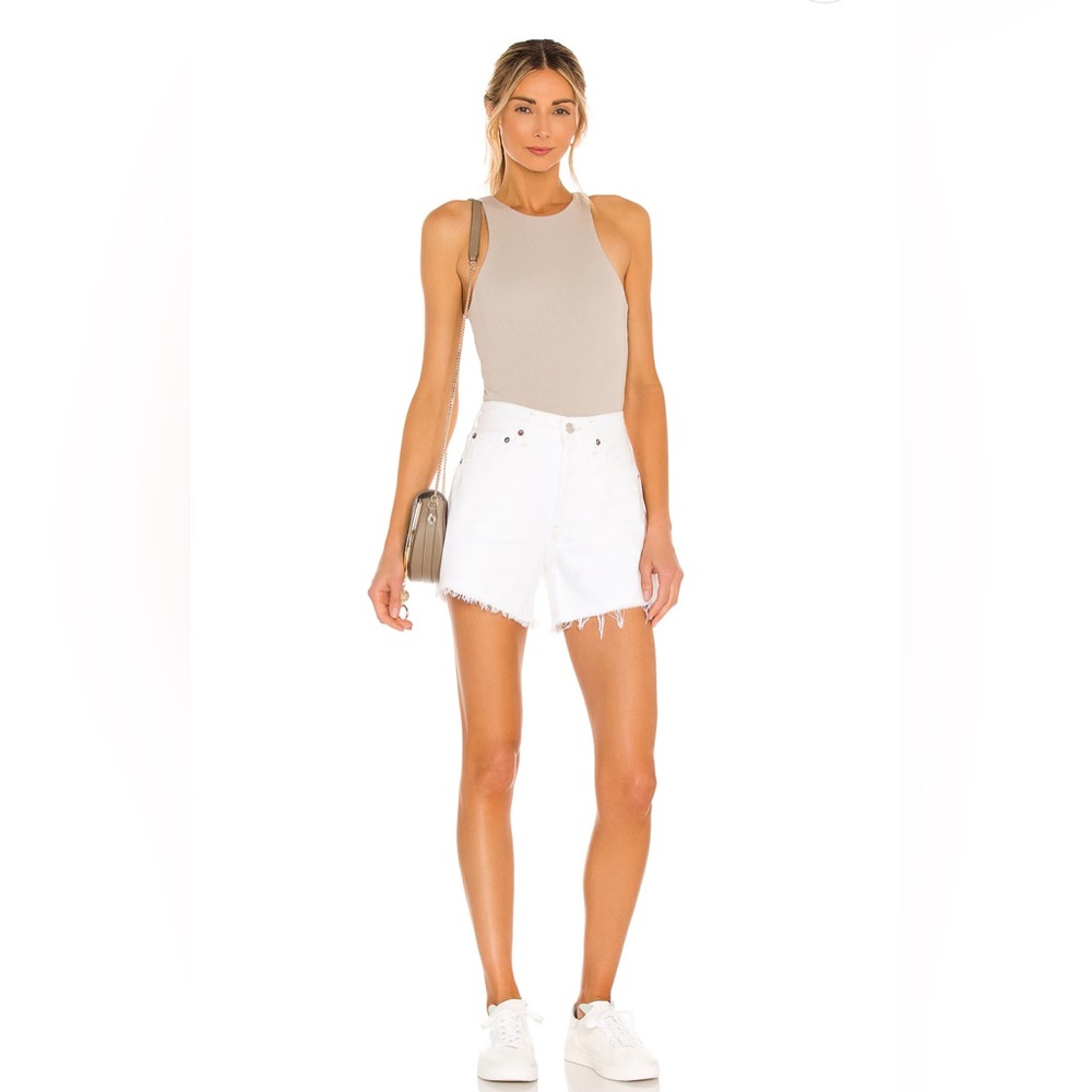 Agolde shorts Parker long Panna cotta size 25